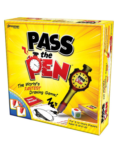 Juego de Dibujo Rápido Pressman Pasa el Bolígrafo 12.7 cm