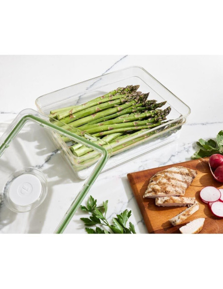 Contenedor Hermético para Frutas y Verduras iDesign - Juego de 2 Contenedor Hermético para Frutas y Verduras iDesign - Juego de 2