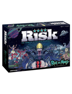 Juego de Mesa Riesgo Rick y Morty USAopoly 3-5 Jugadores