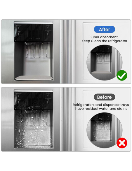 Bandeja de Goteo para Refrigerador GLACIER FRESH 2 Pcs Bandeja de Goteo para Refrigerador GLACIER FRESH 2 Pcs