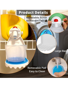 Bandeja de Detergente y Suavizante Dulinkas 2 Pcs 2