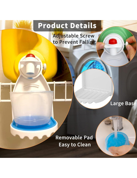 Bandeja de Detergente y Suavizante Dulinkas 2 Pcs Bandeja de Detergente y Suavizante Dulinkas 2 Pcs