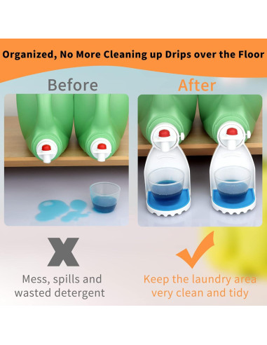 Bandeja de Detergente y Suavizante Dulinkas 2 Pcs