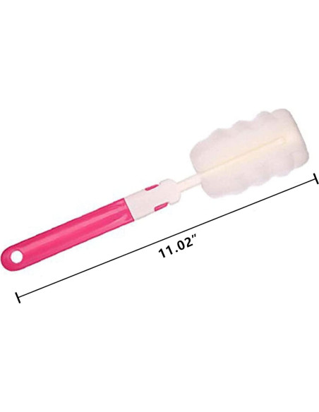 Cepillo para Botellas INVODA 4 Pcs, Limpieza Suave y Ecológica Cepillo para Botellas INVODA 4 Pcs, Limpieza Suave y Ecológica