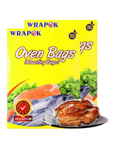 Bolsas de Cocina para Horno WRAPOK 35x43 cm - 10 Unidades