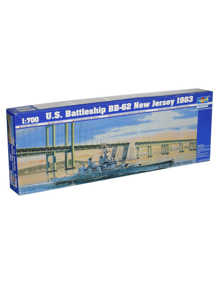 Kit de Modelo Acorazado Trumpeter USS New Jersey 1:700 Kit de Modelo Acorazado Trumpeter USS New Jersey 1:700