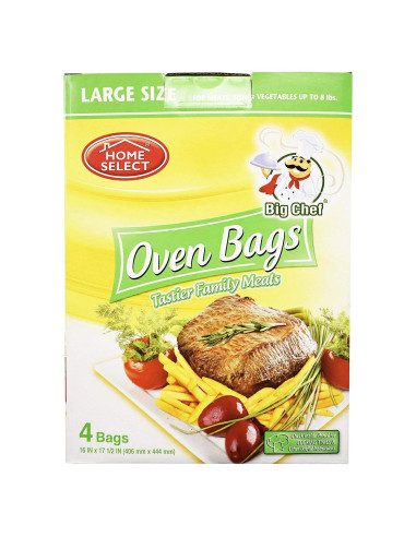 Bolsas para Horno Home Select 40.6x44.5 cm 4 Unidades