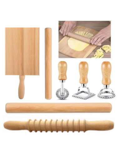Juego de Herramientas para Hacer Pasta MINIFISH 7 Piezas