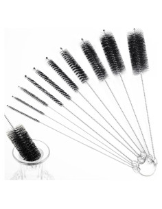 LOVEINUSA Cepillo Limpiador de Popotes 20.8 cm Set de 10