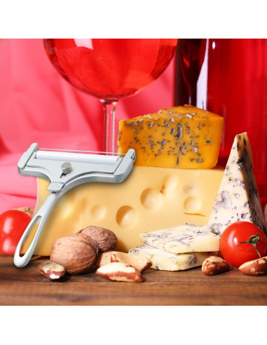 Cortador de Queso Ajustable Patelai Acero Inoxidable 14.5 cm
