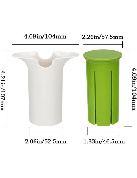 Cortador de Verduras Multifuncional HomeSoGood 10.7 cm Verde Cortador de Verduras Multifuncional HomeSoGood 10.7 cm Verde
