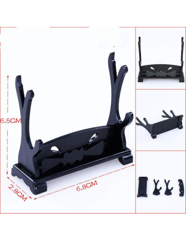 Soporte de exhibición para figuras de acción Superbuybox 9.5x3.5x8 cm