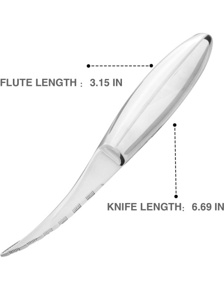 Desvenador de Camarones RRumo de Acero Inoxidable 18cm Desvenador de Camarones RRumo de Acero Inoxidable 18cm