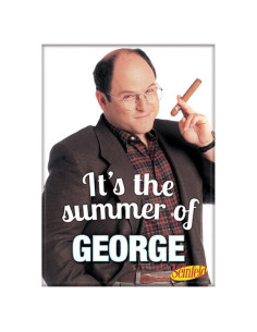 Imán de Nevera George de Seinfeld 8.9x6.4cm Ata-Boy