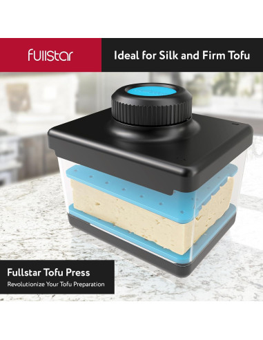 Prensa de Tofu Fullstar + 20 Recipientes Plástico 0.88L