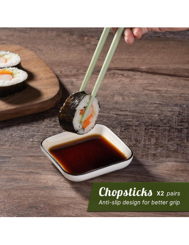 Kit para Hacer Sushi Choxila - Alfombrilla Silicona 20x22cm