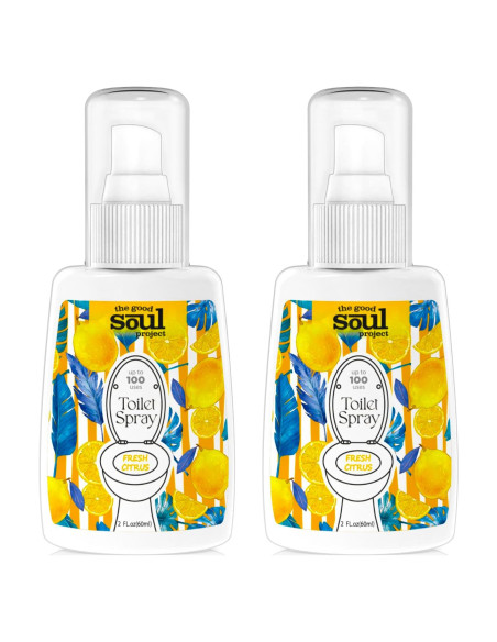 Spray Eliminador de Olores para Inodoro The Good Soul 59 ml Spray Eliminador de Olores para Inodoro The Good Soul 59 ml