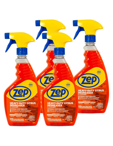 Limpiador y Desengrasante Cítrico Zep 4x24oz Alta Resistencia