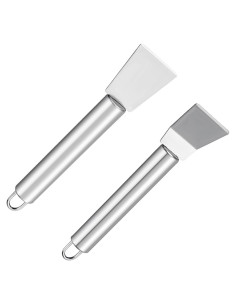 Raspadores de Acero Inoxidable 2 PCS Auhsgch - Limpieza Multifuncional