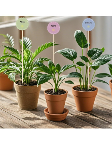 Estacas de Bambú para Jardinería 45.72 cm - 40 PCS