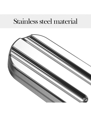 Moldes de Paletas de Acero Inoxidable TOCCOOL - 12 Piezas