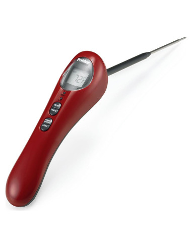 Termómetro de lectura instantánea Polder Safe Serve Rojo 25.4 cm
