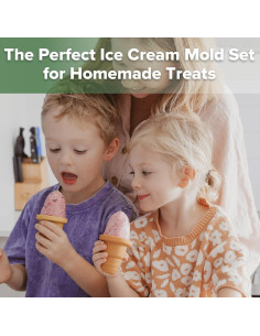 Moldes de Silicona para Helados Haakaa - Reutilizables y BPA Free 2