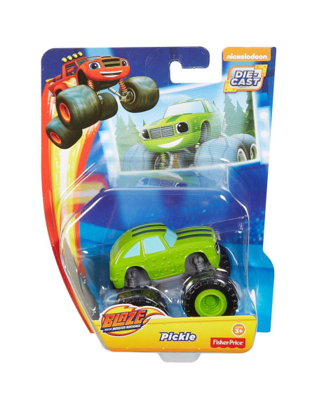Vehículo de metal Pickle Fisher-Price Blaze 7x14x17.8cm Vehículo de metal Pickle Fisher-Price Blaze 7x14x17.8cm