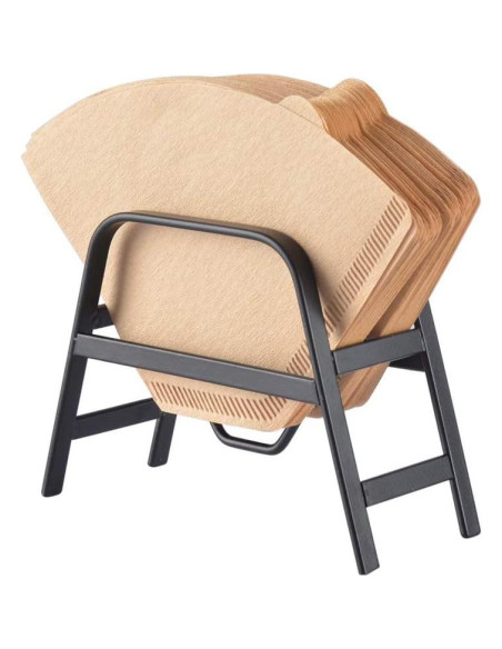 Soporte para Filtros de Café CAFEMASY Negro - Metal, 100 Piezas Soporte para Filtros de Café CAFEMASY Negro - Metal, 100 Piezas