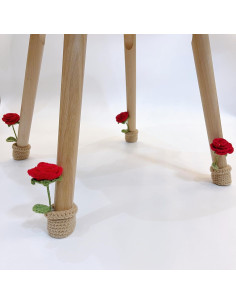 Paquete de 4 calcetines protectores para patas de sillas Stitch-Witch 2