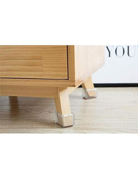 Protectores de Suelo Anwenk para Patas de Silla Rectangulares 16 Piezas Protectores de Suelo Anwenk para Patas de Silla Rectangulares 16 Piezas
