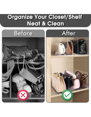 Organizador de Bolsos SSAWcasa Ajustable 40.4x23.9x20.6 cm