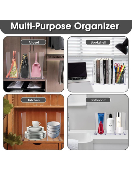 Organizador de Bolsos SSAWcasa Ajustable 40.4x23.9x20.6 cm Organizador de Bolsos SSAWcasa Ajustable 40.4x23.9x20.6 cm