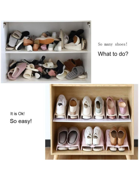 Organizador de Zapatos Apilable SB Goods - 4 Piezas 25.4x22.1 cm Organizador de Zapatos Apilable SB Goods - 4 Piezas 25.4x22.1 cm