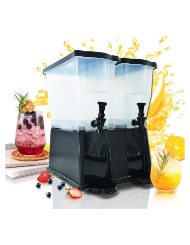 Dispensador de Bebidas Frías CLIVIA 22L con Grifo Negro