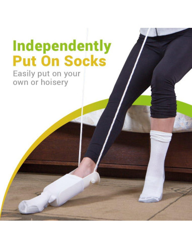 Asistente de Calcetines BodyHealt Azul Deluxe - 83.82 cm