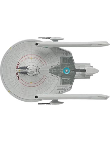 Modelo U.S.S. Bozeman NCC-1941 Eaglemoss 12.95x5.08cm