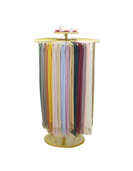 Soporte de exhibición de bufandas BIFCIOFH ajustable 90-140cm Soporte de exhibición de bufandas BIFCIOFH ajustable 90-140cm