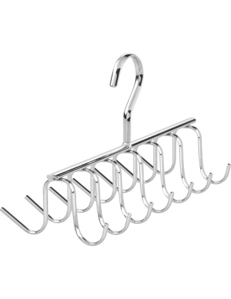 Percha Organizador de Closet InterDesign Axis 14 Ganchos Metal Percha Organizador de Closet InterDesign Axis 14 Ganchos Metal