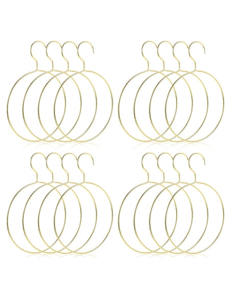 Perchas de Metal Cabilock 4 Pcs para Bufandas y Cinturones Perchas de Metal Cabilock 4 Pcs para Bufandas y Cinturones