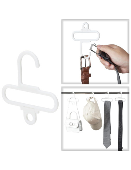 Perchas para Corbatas y Bufandas HOUSE DAY - Paquete de 12 Perchas para Corbatas y Bufandas HOUSE DAY - Paquete de 12