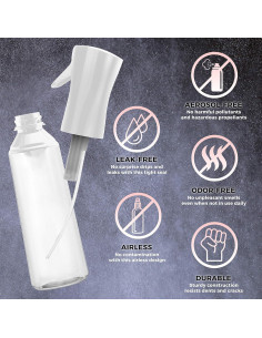 Botella de Spray Continua Alpree 300ml para Cabello y Plantas 2