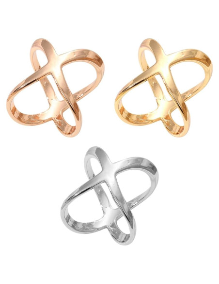 Juego de 3 Clips en Forma de X para Bufandas BRBASAP Juego de 3 Clips en Forma de X para Bufandas BRBASAP