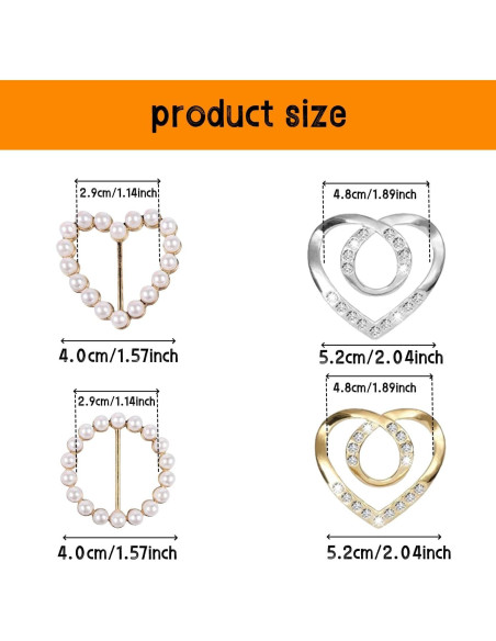 Set de 4 Anillos y Deslizadores de Bufanda Metal WORUYANG Set de 4 Anillos y Deslizadores de Bufanda Metal WORUYANG