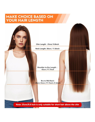 Rizadores de Cabello Sin Calor YEVYO 40 Piezas 25cm