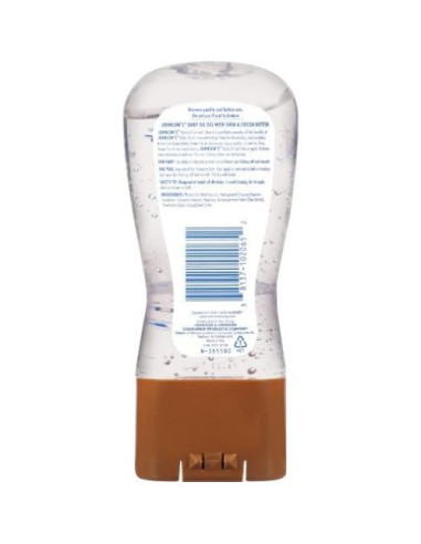 Gel de Aceite para Bebés Johnson 192.8 ml Hidratante Karité Cacao