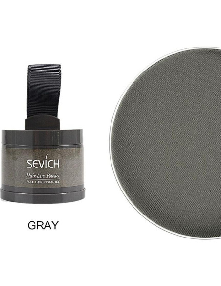 Polvo Rellenador de Línea de Cabello Magik Gris 4g Polvo Rellenador de Línea de Cabello Magik Gris 4g