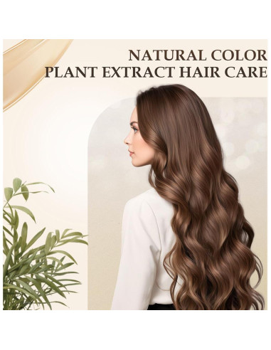 Stick de Color de Cabello 2 en 1 OZDOZD Negro - Peine Incorporado