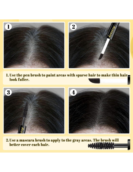 Cubridor de Raíces Gris Acosexy Marrón Medio 52.2 ml Resistente al Agua Cubridor de Raíces Gris Acosexy Marrón Medio 52.2 ml Resistente al Agua