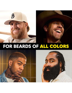 Tinte Temporal para Barbas El Club de la Barba - Negro 30 Aplicaciones 2